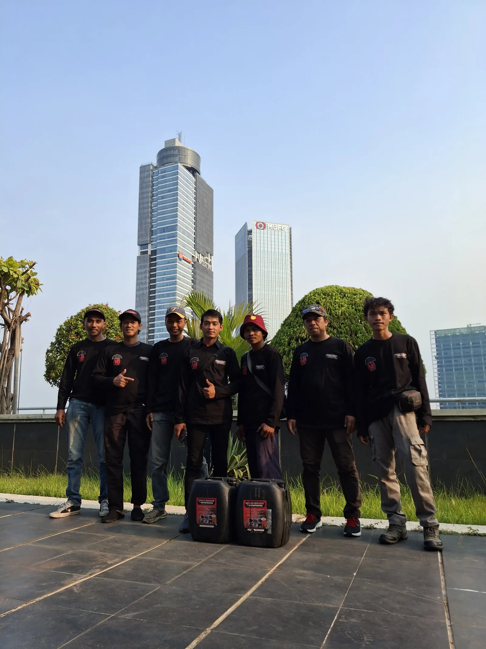 Tim waterproofing Subur Jaya Aspal