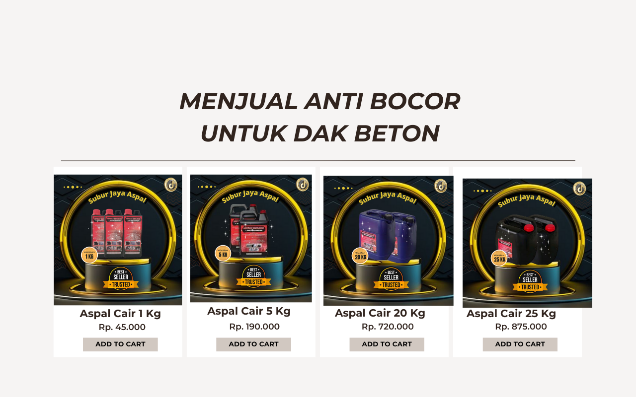 Aspal Pelapis Bocor