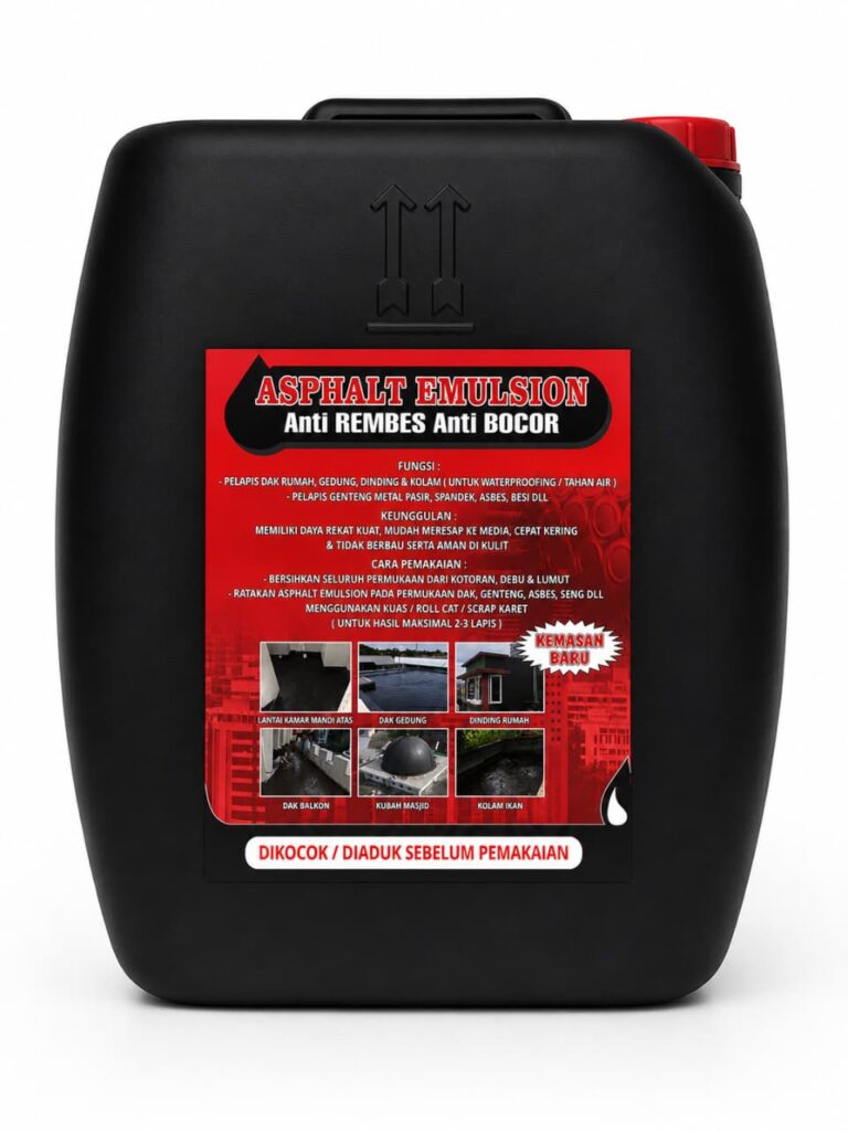 Jual Aspal Cair untuk Waterproofing – Asphalt Emulsion Siap Kirim