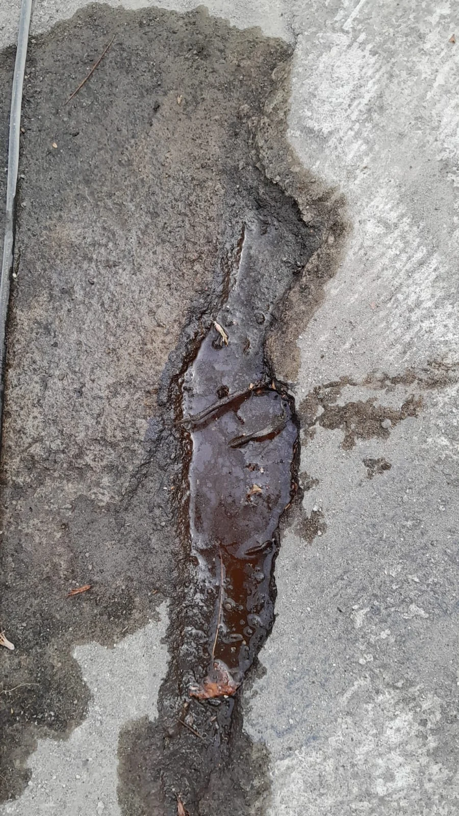 Dak beton retak dan bocor di cakung Jakarta Timur